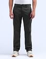 Flying Machine F-Jango Straight Fit Flat Front Trousers