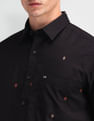 Arrow Sport Geometric Print Cotton Shirt