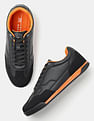 Flying Machine Men Hudson Colorblocked Suede Sneakers