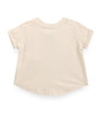 U.S. Polo Assn. Kids Girls Glitter Print Cotton T-Shirt
