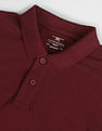 Flying Machine Short Sleeve Solid Polo Shirt