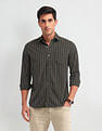 Arrow Sport Vertical Striped Tailored Fit Shirt