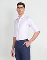 Arrow Micro Check Slim Fit Auto Press Shirt