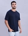 Tommy Hilfiger Mens Blue Printed T-Shirt