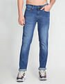 Flying Machine Freddie Slim Straight Fit Stone Wash Jeans