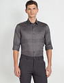Arrow Newyork Windowpane Check Manhattan Slim Fit Shirt