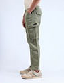 Flying Machine Relaxed Fit Solid Trousers