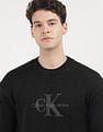 Calvin Klein Jeans Chenille Monologo Logo Sweater