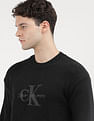 Calvin Klein Jeans Chenille Monologo Logo Sweater