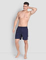 USPA Innerwear Brand Stripe Dual Pocket IYAX Boxers - Pack Of 1