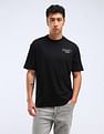 Flying Machine Brand Print Relaxed Fit T-Shirt