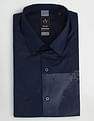 Arrow Newyork Manhattan Slim Fit Solid Shirt