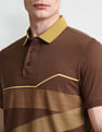 Arrow Sport Graphic Print Cotton Polo Shirt