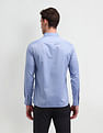 Arrow Textured Manhattan Slim Fit Shirt