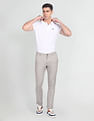 Arrow Sports Low Rise Slim Fit Trousers