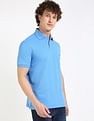 Tommy Hilfiger Solid Regular-Fit Cotton Polo Shirt