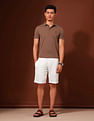 U.S. Polo Assn. Textured Working Holiday Shorts