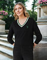 U.S. Polo Assn. Women Oversized Fit Solid T-Shirt