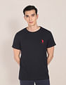 U.S. Polo Assn. Crew Neck Contrast Tape T-Shirt