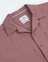 Flying Machine Cuban Collar Oversized Shirt