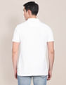 U.S. Polo Assn. Men White Graphic Print Polo Shirt