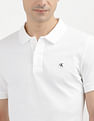 Calvin Klein Solid Slim Fit Polo Shirt