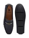 U.S. Polo Assn. Men Metallic Logo Accent Solid Fritof Loafers