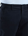 Flying Machine Mid Rise Slash Slim Tapered Fit Trouser