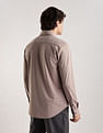 Calvin Klein Jeans Solid Slim Fit Woven Shirt