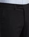 Arrow Slim Fit Mid Rise Trousers