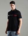 Tommy Hilfiger Embroidered Logo Regular Fit Cotton Polo T- Shirt