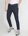 Flying Machine Mid Rise Slash Slim Tapered Jeans