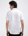 Calvin Klein Windowpane Check Twill Shirt