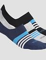 USPA Innerwear Silicone Grip No Show I646 Socks - Pack Of 3