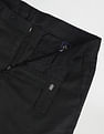 Arrow Newyork Geometric Weave Formal Trousers