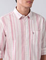 U.S. Polo Assn. Denim Co. Vertical Striped Pure Cotton Shirt