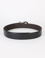 Calvin Klein Textured Brown Leather Reversible Belts