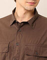 U.S. Polo Assn. Denim Co. Pure Cotton Regular Fit Twill Shirt