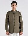 Calvin Klein Jeans Solid Slim Fit Viscose Shirt
