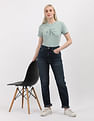 Calvin Klein Jeans Mid Rise Slim Straight Fit Jeans