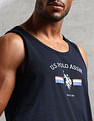 U.S. Polo Assn. Brand Print Comfort Fit OEV02 Vest - Pack Of 1