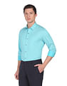 Arrow Manhattan Slim Fit Printed Cotton Shirt