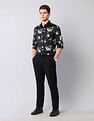 U.S. Polo Assn. Denim Co. Floral Printed Satin Shirt