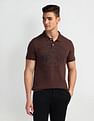 U.S. Polo Assn. Denim Co. Brand Print Pique Polo Shirt