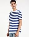 Tommy Hilfiger Striped Regular-Fit Cotton T-Shirt