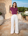U.S. Polo Assn. Women Regular Fit Solid Polo Shirt