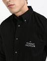 Tommy Hilfiger Solid Regular Fit Twill Woven Shirt