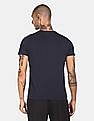 USPA Innerwear Men Navy I633 Comfort Fit Solid Cotton T-Shirt - Pack Of 1