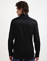 Tommy Hilfiger Solid Satin Slim Fit Shirt
