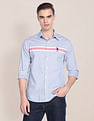 U.S. Polo Assn. Signature Engineered Stripe Oxford Shirt